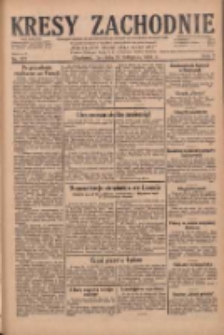 Kresy Zachodnie: pismo poświęcone obronie interes&oacute;w narodowych na zachodnich ziemiach Polski 1929.11.24 R.7 Nr271