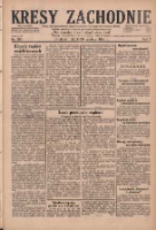 Kresy Zachodnie: pismo poświęcone obronie interes&oacute;w narodowych na zachodnich ziemiach Polski 1929.12.20 R.7 Nr293