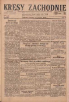 Kresy Zachodnie: pismo poświęcone obronie interes&oacute;w narodowych na zachodnich ziemiach Polski 1929.12.22 R.7 Nr295