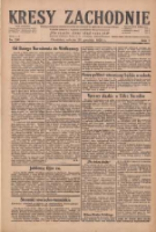 Kresy Zachodnie: pismo poświęcone obronie interes&oacute;w narodowych na zachodnich ziemiach Polski 1929.12.28 R.7 Nr298