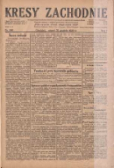 Kresy Zachodnie: pismo poświęcone obronie interes&oacute;w narodowych na zachodnich ziemiach Polski 1929.12.31 R.7 Nr300