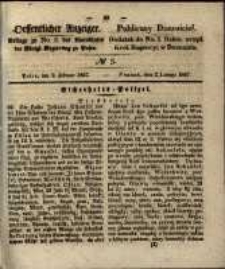 Oeffentlicher Anzeiger. 1847.02.02 Nro.5