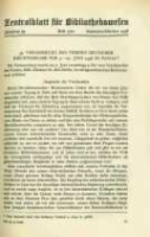 Zentralblatt für Bibliothekswesen. 1938.09-10 Jg.55 heft 9-10
