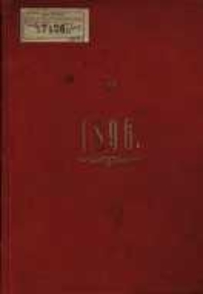 Kalendarz Przemysłowy ... Towarzystwa Młodych Przemysłowc&oacute;w na rok przestępny 1896.
