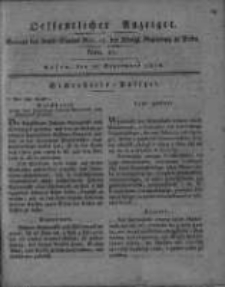 Oeffentlicher Anzeiger. 1816.09.10 Nro.11