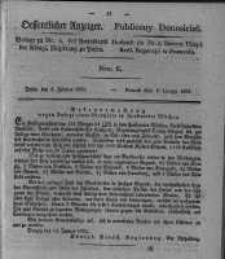 Oeffentlicher Anzeiger. 1825.02.08 Nro.6