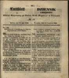 Amtsblatt der K&ouml;niglichen Regierung zu Posen. 1849.06.12 Nr.24