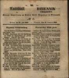 Amtsblatt der K&ouml;niglichen Regierung zu Posen. 1849.06.26 Nr.26