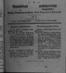 Amtsblatt der K&ouml;niglichen Regierung zu Posen. 1841.01.17 Nro.3