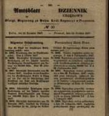 Amtsblatt der Königlichen Regierung zu Posen. 1847.12.14 Nro.50