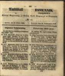Amtsblatt der K&ouml;niglichen Regierung zu Posen. 1849.10.30 Nr.44