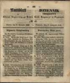 Amtsblatt der K&ouml;niglichen Regierung zu Posen. 1849.11.27 Nr.48