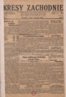 Kresy Zachodnie: pismo poświęcone obronie interes&oacute;w narodowych na zachodnich ziemiach Polski 1930.01.01 R.8 Nr1