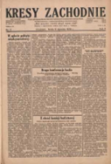 Kresy Zachodnie: pismo poświęcone obronie interes&oacute;w narodowych na zachodnich ziemiach Polski 1930.01.08 R.8 Nr5