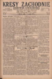 Kresy Zachodnie: pismo poświęcone obronie interes&oacute;w narodowych na zachodnich ziemiach Polski 1930.01.31 R.8 Nr25