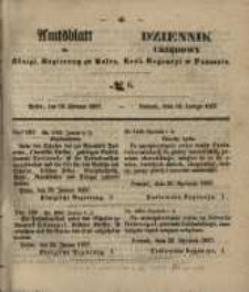 Amtsblatt der K&ouml;niglichen Regierung zu Posen. 1857.02.10 Nro.6