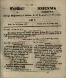 Amtsblatt der K&ouml;niglichen Regierung zu Posen. 1857.02.24 Nro.8
