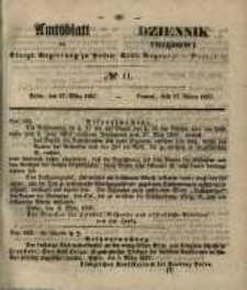 Amtsblatt der K&ouml;niglichen Regierung zu Posen. 1857.03.17 Nro.11