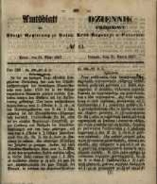 Amtsblatt der K&ouml;niglichen Regierung zu Posen. 1857.03.31 Nro.13