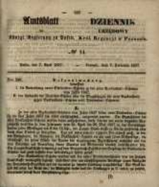 Amtsblatt der K&ouml;niglichen Regierung zu Posen. 1857.04.07 Nro.14