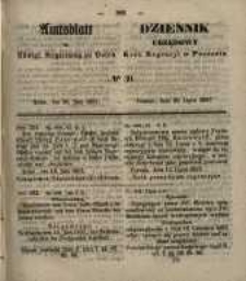 Amtsblatt der Königlichen Regierung zu Posen. 1857.07.28 Nro.30
