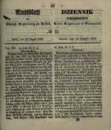 Amtsblatt der K&ouml;niglichen Regierung zu Posen. 1857.08.18 Nro.33