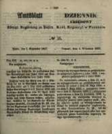 Amtsblatt der K&ouml;niglichen Regierung zu Posen. 1857.09.01 Nro.35