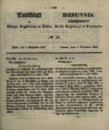 Amtsblatt der Königlichen Regierung zu Posen. 1857.09.01 Nro.35