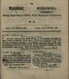 Amtsblatt der K&ouml;niglichen Regierung zu Posen. 1857.09.08 Nro.36