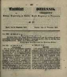 Amtsblatt der K&ouml;niglichen Regierung zu Posen. 1857.09.15 Nro.37