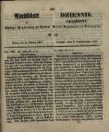 Amtsblatt der K&ouml;niglichen Regierung zu Posen. 1857.10.06 Nro.40