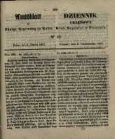 Amtsblatt der Königlichen Regierung zu Posen. 1857.10.06 Nro.40