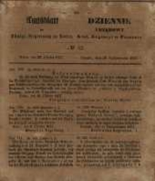Amtsblatt der K&ouml;niglichen Regierung zu Posen. 1857.10.20 Nro.42