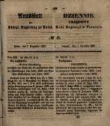 Amtsblatt der Königlichen Regierung zu Posen. 1857.12.01 Nro.48