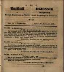 Amtsblatt der K&ouml;niglichen Regierung zu Posen. 1857.12.15 Nro.50