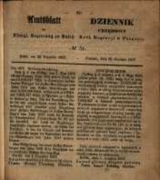 Amtsblatt der K&ouml;niglichen Regierung zu Posen. 1857.12.22 Nro.51