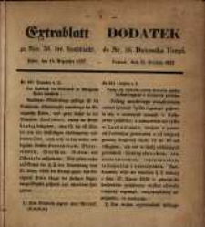 Centralblatt zu Nro. 50. des Amtsblatts... Posen, den 15. Dezember 1857