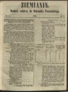 Ziemianin. Dodatek rolniczy do Dziennika Poznańskiego 1860 Nr4