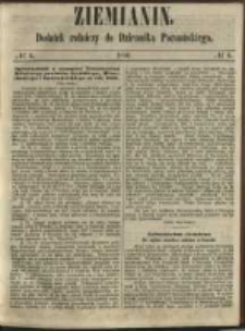 Ziemianin. Dodatek rolniczy do Dziennika Poznańskiego 1860 Nr6