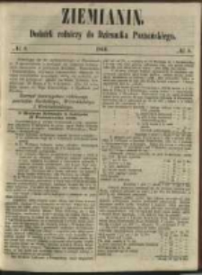 Ziemianin. Dodatek rolniczy do Dziennika Poznańskiego 1860 Nr8