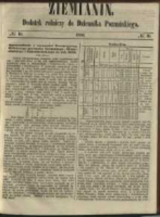 Ziemianin. Dodatek rolniczy do Dziennika Poznańskiego 1860 Nr10