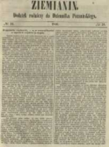 Ziemianin. Dodatek rolniczy do Dziennika Poznańskiego 1860 Nr24