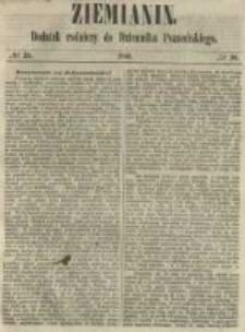 Ziemianin. Dodatek rolniczy do Dziennika Poznańskiego 1860 Nr26