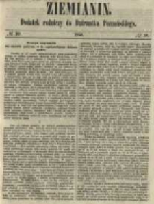 Ziemianin. Dodatek rolniczy do Dziennika Poznańskiego 1860 Nr30