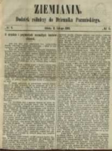 Ziemianin. Dodatek r&oacute;lniczy do Dziennika Poznańskiego 1861.02.02 Nr5
