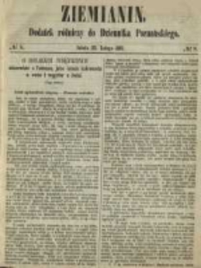 Ziemianin. Dodatek r&oacute;lniczy do Dziennika Poznańskiego 1861.02.23 Nr8
