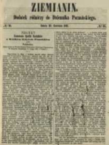 Ziemianin. Dodatek r&oacute;lniczy do Dziennika Poznańskiego 1861.04.20 Nr16