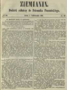 Ziemianin. Dodatek rólniczy do Dziennika Poznańskiego 1861.10.05 Nr40