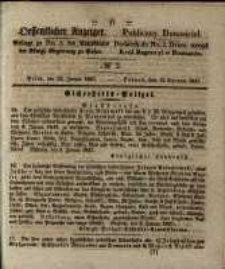 Oeffentlicher Anzeiger. 1847.01.12 Nro.2