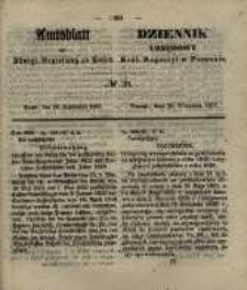 Amtsblatt der K&ouml;niglichen Regierung zu Posen. 1857.09.29 Nro.39